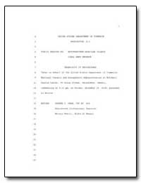United States Department of Commerce Was... by Gran, Sandra J.